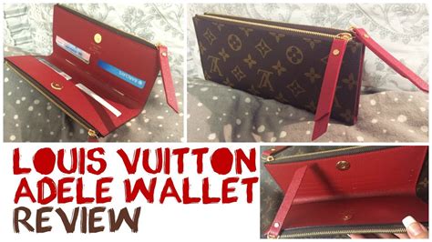 louis vuitton adele wallet black|Louis Vuitton Adele Wallet Review .